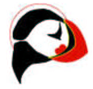 logo puffin head